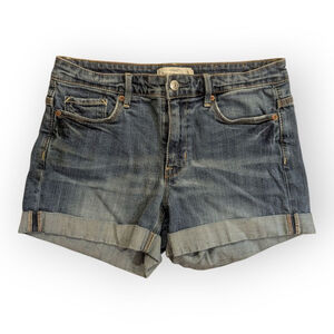 H&M LOGG Denim Jean Shorts Size 27 Blue